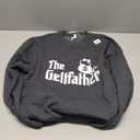 Gelt Father Hanukkah Dreidel Game Jewish Dad Menorah Latkes Sweatshirt, M