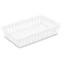 Sterilite Tall Storage Bin, 24.8cm x 16.2 cm x 5.4cm, White 