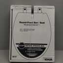 KOHLER 20111-0 Brevia, Slow Close Toilet Seat, Round Toilet Seat, Grip-Tight Bumpers Quick-Attach Hardware, White