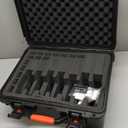 Pistol Case for Multi Handguns - Hold Multiple Pistols & Magazines, Pre-cut Waterproof Hard Shell Box, TSA Approved Pistol Case for SIG Sauer, Smith & Wesson, for Colt, for Revolver, for Glock