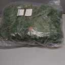 9FT Christmas Garland Pre-lit 50LED Lights Holiday Artificial Decor for Stairs Mantle Door Indoor Outdoor Garland with Battery Operated Timer (Pinecone Green)