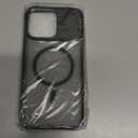 Innaght Magnetic for iPhone 15 Pro Max Case with Stand,Compatible with MagSafe,Rugged,Heavy Duty,Protective case Kickstand,[Built-in Invisible Stand],Black