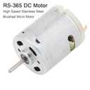 ChgImposs 4PCS Micro RS365 DC Motor 12-25V Motor with Piezoresistor and Carbon Brush for Office Equipment Household Appliances Massager Hair Dryer Micromotor