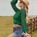 Uhiger Womens Long Sleeve Tops Fashion Cute Lace Blouses Business Casual Crew Neck Shirts 2026 Trendy Work Outfits (M)