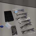 Gaoye 6 pack Executive Style Reading Glasses Men - Durable Readers with Blue Light Filtering - Comfortable Fit with TR90 Frames (Black, +1.5)