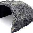 Rock Cave Habitat Hidden for Reptile and Amphibians.Terrarium & Aquarium Decor, Reptile hideout Hide Cave, Perfect for Bearded Dragons,Lizards,Snakes,Turtles,Geckos,Tortoises,Small Animals -Large Size
