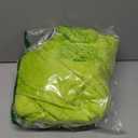 COSUSKET Snug Fit Unisex Adult Onesie Pajamas, Flannel Cosplay Animal One Piece Halloween Costume Sleepwear Homewear (Medium, Light Green)