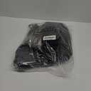 Neer 3 Pack Women's Plus Size Cotton Capris, Stretchy Wide Leg Cropped Pants with Pockets Fit Loose Lounge Pajama Sweatpants (X-Large, Black, Light Mix Gray, Dark Mix Gray)