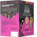 Tiki Cat Solutions Mousse Multipack, Wet Cat Food, Fussy, Duck Liver & Egg, 2.4 oz. Pouch (12 Count) (EXP 02/04/28)