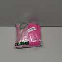 RXRXCOCO Ribbed Workout Sets for Women 2 Piece Backless Strappy Sports Bra Seamless Leggings Matching Set Yoga Outfits Pink Small