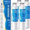 PUREPLUS DA29-00020B Replacement for Samsung DA29-00020A/B, DA29-00020B-1, RF28HMEDBSR, RF263BEAESR, RFG297HDRS, HAF-CIN/EXP, RF4287HARS, RF28HFEDBSR, 469101, RWF0700A Refrigerator Water Filter, 4PACK