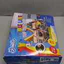 JAMBO Premium Triple Water Slide with 3 Bodyboards, 20Ft Heavy Duty Slip Splash and Slides-Advanced 3-Way Sprinkler System, Splash Pad Mat Backyard Summer Outdoor Water Toys n Long Slides for Kids