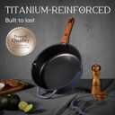 CAROTE 30pcs Titanium Cookware Set, Pots and Pans Set Detachable Handle, 30 Piece