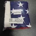 American Flag 4x6 ft Heavy Duty TearProof Series, All Weather High Wind US Flag, Premium Spun Polyester with Embroidered Stars, Sewn Stripes, Brass Grommets for Outdoor Use
