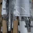 29.5 inch Modern Wall Sconce Crystal Vanity Wall Sconce Lighting 5-Light Black Wall Light Fixtures for Bedroom Living Room Bathroom Hallway