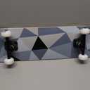 WhiteFang Skateboards for Beginners, Complete Skateboard 31 x 7.88, 7 Layer Canadian Maple Double Kick Concave Standard and Tricks Skateboards for Kids and Beginners