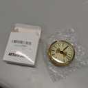 Hicarer 2.8 Inch/ 70 mm Roman Numeral Clock Insert with Gold Trim, Quartz Movement