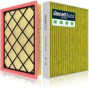 Engine & Cabin Air Filter Set for Ford Escape 1.5L/2.0L (2020-2022), for Bronco Sport 1.5L/2.0L (2021-2025), for Maverick (2022-2024); (Not fit Hybrid); Replace JX6Z19N619BA, JX6Z9601A, FP89