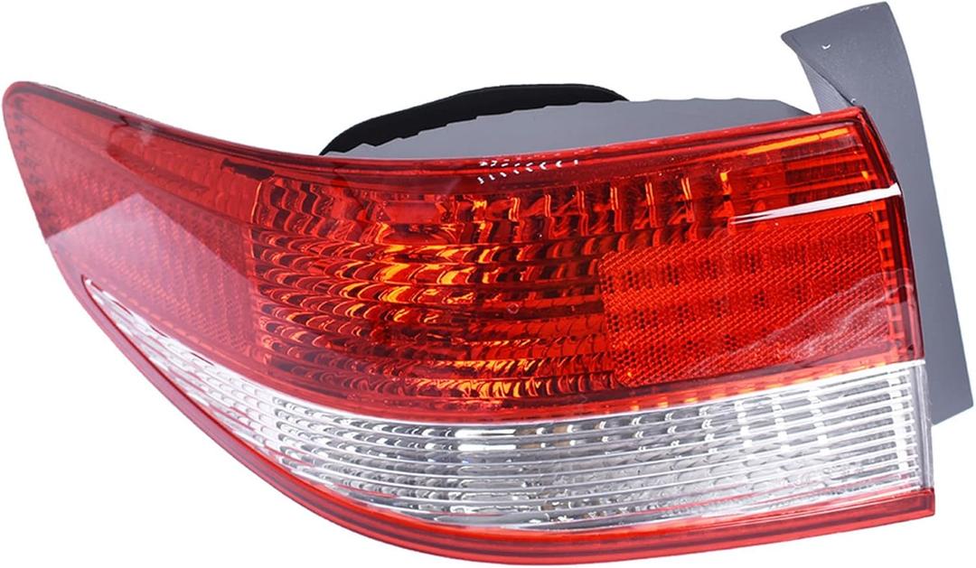 WFLNHB LH Tail Light Replacement for Honda Accord 2003 2004 Rear Brake Lamp Assembly HO2800148 Driver Side