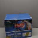 XFasten Blue Painters Tape Bulk 3-Inch x 60-Yards (24-Pack, 4320ft Total) Wall Safe Blue Painters Tape 3 Inch Wide, Blue Masking Tape Bulk, Blue Paint Tape for Walls, Painting, Automotive