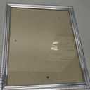 Icona Bay - 8x10 Silver Picture Frame - Beautifully Detailed Molding - Contemporary Picture Frame - Wall Mount or Table Top - Inspirations Collection
