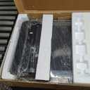 Treadmill with Incline,3.0HP Small Treadmills for Home,Portable Electric Treadmill with Handles,Lightweight Walking Pad,Compact Running Treadmills,Walking Pad with Handle,300LBS Capacity (Black)