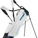 TaylorMade Golf Flextech Superlite Stand Bag (Ivory/Black/Blue)