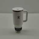 Hydro Flask 40 Oz Travel Tumbler with Handle, Lid and Straw - Insulated Stainless Steel in White