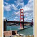 LUCKYLIFE 18x24 Frame Natural Wood, Display 16x20 with Mat or 16x24 Without Mat, Wall Hanging Poster Frames with Plexiglass Sheets, 1 Pack, Natural