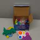 Fidget Poppers Pack  50 Pcs Fidget Toys, Party Favors for Kids 8-12, Stocking Stuffers, Bulk Sensory Toys for Classroom Treasure Box Prizes, Goodie Bags, Birthday Gifts