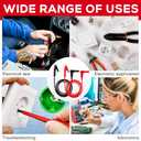 4 Pcs 14 Gauge Banana Plug to Alligator Clip Test Lead Multimeter Test Leads Wire Cable Set Soft Silicone Test Cable Wires for Electrical Testing, 3 ft Long