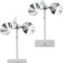 OFFO 2 PCS Bird Scare Reflective Device, Bird Reflector Keep Pigeon Woodpeckers and Sparrows Away for Outdoor Use Boats Roofs Gardens