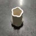 DVJING Ceramic Vase Porcelain Bottle Flower Arrangement Antique Imitation Chinese Style Home Living Room (Blue Borneol,Blue Borneol Fishtail with Rotating Base) Minimalism Counter Decorative Vase(Wild
B0F