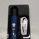 Casfuy Dog Nail Grinder with LED Light - Upgraded 2-Speed Electric Pet Nail Trimmer Powerful Painless Paws Grooming & Smoothing for Small Medium Large Dogs & Cats (Dark Blue)