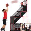TOY Life Basketball Arcade Game Indoor for Kids - Basketball Shooting Game for Boys Age 4 5 6 7 8, Portable Basketball Hoop Arcade Set for Boys 8-12