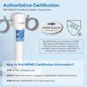 ICEPURE WFS5300A-20 5 Years or 40K Gallons Under Sink Water Filtration System, Ultra High Capacity NSF/ANSI CAN372 & 42 Certified, Direct Connect Drinking Faucet, Removes Chlorine, Odor, Heavy Metals
