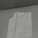 AUTOMET Womens Square Neck Tank Tops Loose Fit 2026 Summer Tops Clothes Fashion (White, S)