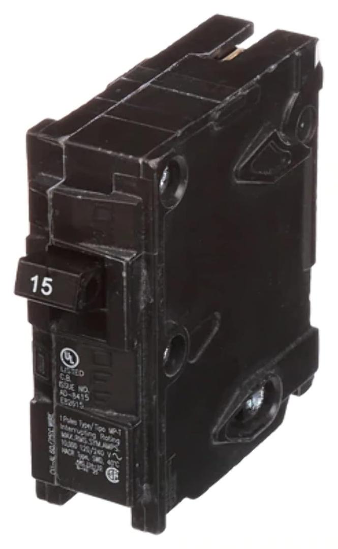 Q115 15-Amp Single Pole Type QP Circuit Breaker