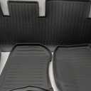 TPE Floor Mats Cargo Liners 6PCS, Compatible with Tesla Model 3 Highland 2024 2025, Floor Liner All Weather Full Cover Protection Cargo Liner & Cargo Trunk Mats Front Rear Cargo Mat Full Set