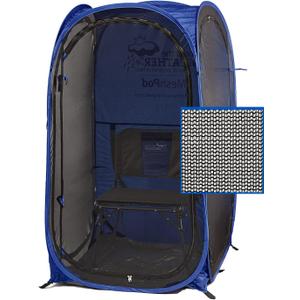 WeatherPod The Original Shark Tank MyPod Mesh 1-2 Person Pop-Up Screen Pod - Keeps Out Bugs, Mosquitos, and Harmful UV Rays - UPF 50 for Maximum Protection from The Sun (36"L x 36"W x 59"H, Navy)