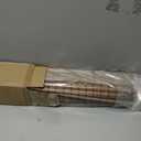 LazBlinds Cordless Blackout Bamboo Roman Shades, Room Darkening Blinds for Interior Windows, Thermal Insulated Roll Up Bamboo Blinds for Home & Patio, 28" W x 64" H, Penang Teak