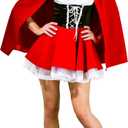 Secret Wishes Women's Sexy Red Riding Hood Costume, Red, Large