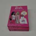Barbie 16 Mini Valentines Cards with Jumbo Stickers  3 Pack