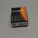 Acura TL TSX Headlights Low Beam 2004 2005 2006 2007 2008 2009 2010 2011 2012 2013 2014, D2S HID Xenon Headlamp Bulb, 6000K Cool Bright White 35W D2SC1 AFS Dipped Lights, 2-Pack