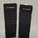 CHAMPRO Tri-Flex Padded Compression Forearm Sleeves (Small, Black)