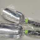 Garden Guru Super Strong Garden Scoop Trowel Shovel Transplanter - Stainless Steel - Rust Resistant - Ergonomic Grip - Perfect Hand Shovel for Gardening Transplanting and Digging (2 Pack)