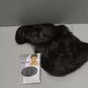 karlery California 70s 80s Rocker Wig Men Women Long Curly Dark Brown Halloween Costume Anime Wig