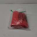 ZOBER Christmas Tree Storage Bag - Fits 9 Ft Artificial Trees - Plastic, Waterproof Christmas Tree Bag - Strong, Durable Handles - Labeling Card Slot - Red
