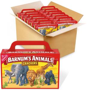 BARNUM'S Original Animal Crackers, Bulk Kids Snacks, 12 - 2.13 oz Boxes (EXP 06/07/26)