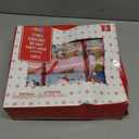 JOYIN 10 Pack Christmas Party Favor Non-Snap Red Deluxe Snowflake Design Party Table Favors with Holiday Party Favor Supplies for Kids and Adults, Christmas Parties, Dinners and Holidays